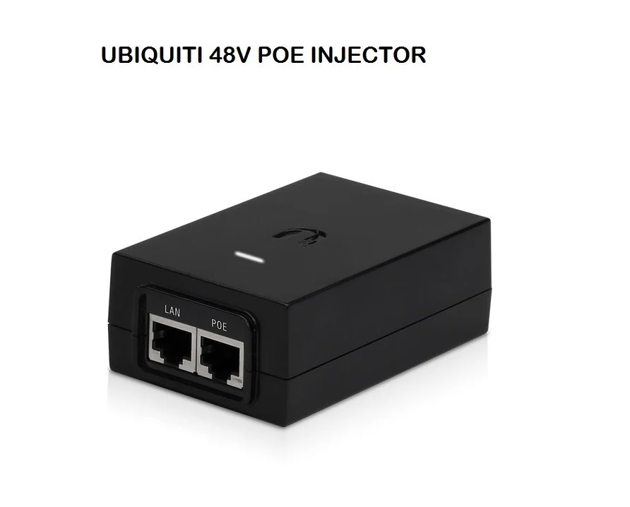 ubiquiti-poe-injector-48vdc-24w-1000x1000 Ubiquiti Networks 48V Gigabit PoE Injector with UK Power Cable (U-POE-at-EU) - Image 1