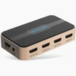 Vention 1 In 4 Out HDMI Splitter 4K@30Hz – Gold Aluminum Alloy