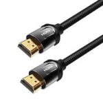 Vention Nylon Braided HDMI Cable 5M Black Metal Type