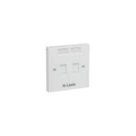 D-Link NFP-0WHI21 Dual Faceplate with Shutter & ID Plate – White