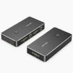 Vention 2 in 1 Out VGA KVM Switch Black Metal Type