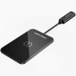 Vention Wireless Charger 15W Ultra-thin Mirrored Surface Type 0.05M Black