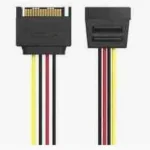Vention SATA 15P Power Extension Cable 0.3M Black