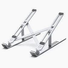 shopping - 2025-09-06T081936.963 Vention Foldable Laptop Stand Silver Aluminum Alloy Type - Image 1