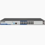 D-Link DGS-F1210-18PS-E 16-Port Gigabit Long Range PoE+ Smart Switch with 2 SFP Ports