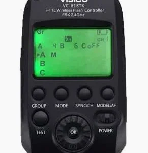 VISICO VC-818TX-C — E-TTL / HSS Wireless Flash Trigger