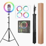 13-Inch RGB LED Ring Light with Adjustable Stand