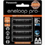 ENELOOP PRO 4 AA Black Rechargeable Batteries