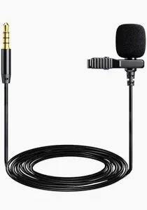 Jmary MC-R1 3.5mm Lavalier Microphone – Compact Clip-On Audio Solution