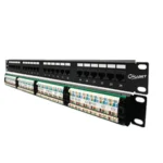 Giganet GN-C6-PP-24 Category 6 UTP 19” 24 Port Patch Panel (GN-C6A-UTP-PP-24)