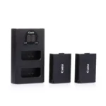 CAISI LP-E10 Kit (2 Batteries + Double Charger)