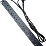 8-Way PDU Multi Aluminum 1.5U – UK Plug