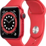 Apple Watch Series 6 (GPS) 40mm – Red Aluminum Case with Red Sport Band