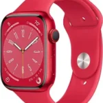 Apple Watch Series 8 (GPS + Cellular) 45mm – (PRODUCT)RED Aluminum Case with (PRODUCT)RED Sport Band (Regular)