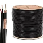 RG59 Coaxial Cable with Power 300M