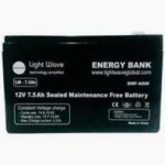Lightwave 12 V / 7.5 Ah Battery