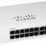 Cisco CBS110-24T-UK – 24-Port Unmanaged Gigabit Switch with 2× 1G SFP Uplinks (Non-PoE)