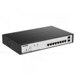 D-Link DGS-1210-10P – 8-Port Gigabit PoE Smart Switch with 2 SFP Uplink Ports