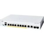 Cisco Catalyst C1300-8P-E-2G – 8-Port GE PoE Switch with External Power Supply & 2×1G Combo Uplink Ports