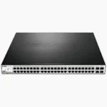 D-Link DGS-1210-52MP – 48-Port Gigabit PoE Web Smart Switch with 4 SFP Uplinks (370W PoE Budget)