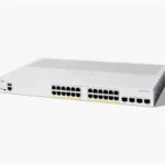 Cisco Catalyst C1300-24P-4G – 24-Port Gigabit PoE Managed Switch with 4×1G SFP Uplink Ports