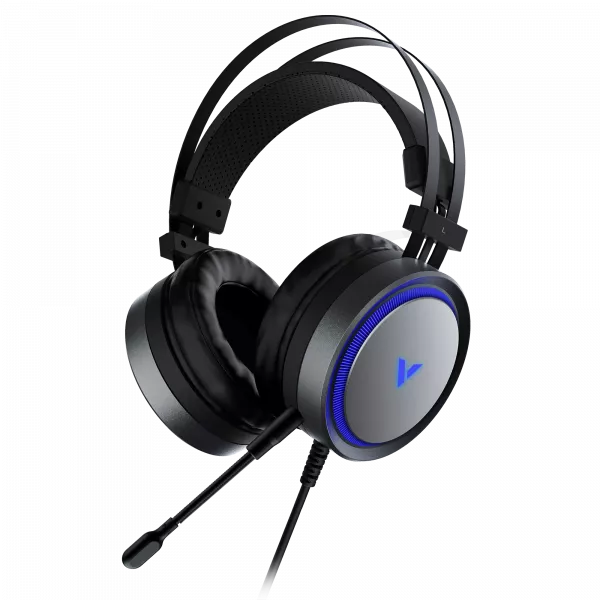 AD04EC4A-F1A1-4041-A0EF-CB2706E94CF4-600x600 Rapoo VH530 Virtual 7.1 Channels Gaming Headset – Black - Image 1