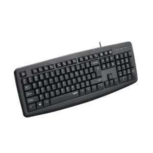 Rapoo NK2600 Wired Keyboard – US Layout, Black