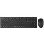 Rapoo X260S Wireless Optical Mouse & Keyboard – US Layout (Black)