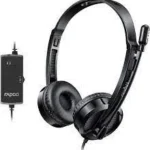 Rapoo H120 USB Stereo Headset – Black