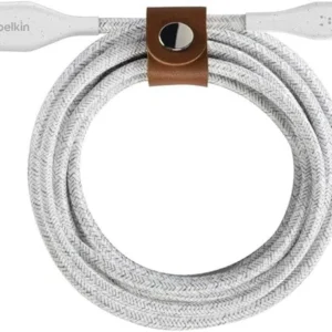 Belkin DuraTek Plus USB-C to USB-A Cable with Strap – 1 Meter