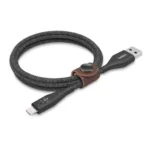 Belkin DuraTek Plus Lightning to USB-A Cable with Strap – 1 Meter