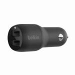 Belkin BOOST↑CHARGE Dual USB-A Port Car Charger 24W