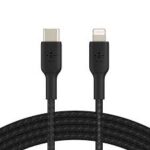 Belkin BOOST↑CHARGE™ Braided Lightning to USB-C Cable – 2 Meters