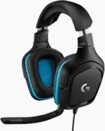 Logitech G432 Wired Gaming Headset – Leatherette Black/Blue