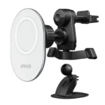 Anker PowerWave Magnetic Charging Car Mount – Black + White (Model: A2931HW1)