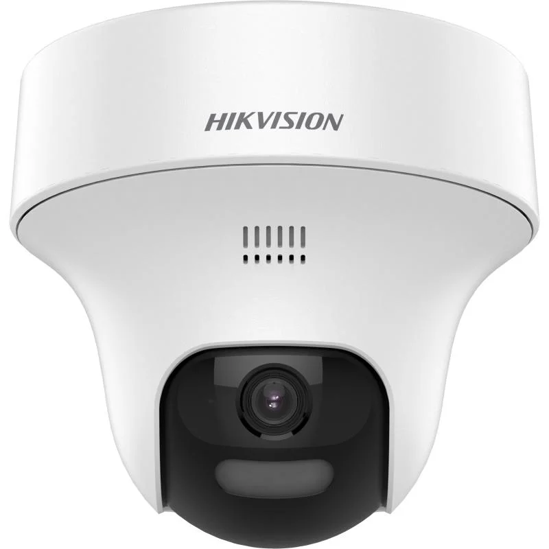 Turbo-HD-8.0-2MP-Smart-Hybrid-Light-Siren-PT-Turret-HD-Camera-Support-Two-Way-Audio-DS-2CE70D0T-PTLXTS Hikvision 2MP Smart Hybrid Light & Siren PT Turret Camera with Two-Way Audio (DS-2CE70D0T-PTLXTS / 2.8mm) - Image 1