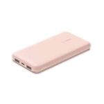 Belkin 10K Power Bank with USB‑C 15W, Dual USB‑A – Rose Gold (Model: BPB011BTRG)