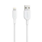 Anker PowerLine II Lightning Charging Cable – 3ft, White (Model: A8432H22)