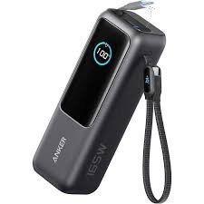 download - 2026-02-18T114433.658 ANKER POWER BANK (25000 mAh 165W Built‑In USB‑C and Retractable Cable) – BLACK (A1695H11) - Image 1
