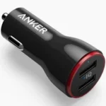 Anker PowerDrive 2 24W 2-Port Car Charger – Black (Model: A2310H11)