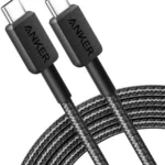 ANKER 322 USB-C TO USB-C CABLE (3FT BRAIDED) – BLACK (A81F5H11)