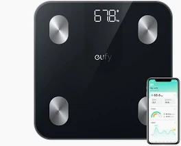 shopping (28) Eufy Smart Scale A1 Body Composition Scale (T9120K11) - Black - Image 1