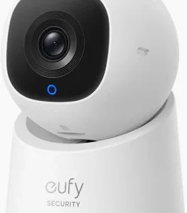 Eufy Security Indoor Cam C220 2K Pan & Tilt Camera (T8W11221) - White