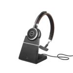 Jabra Evolve 65 SE Stereo Wireless Headset with Link380a USB-A UC + Charging Stand (6599-833-499)