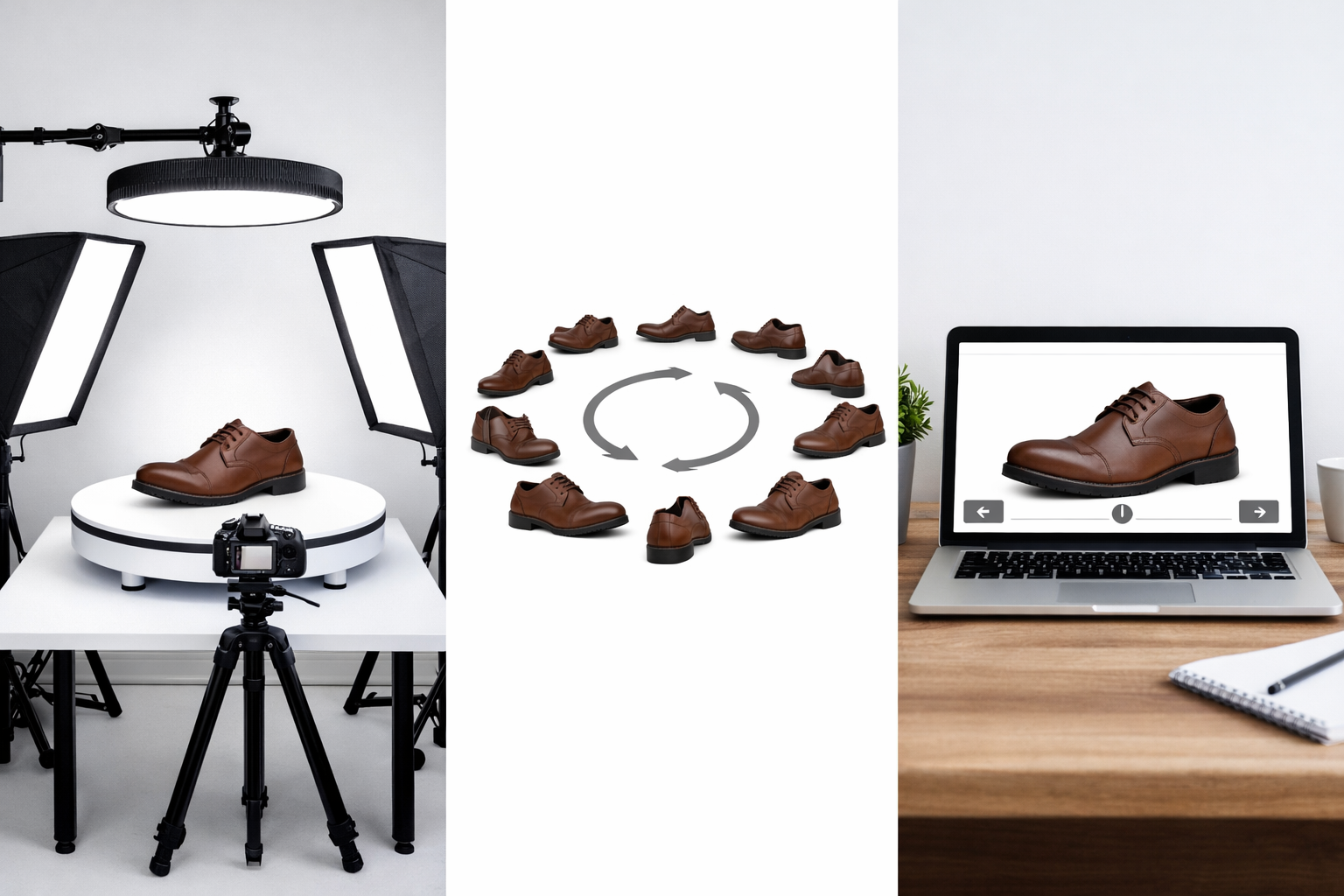 360 product photography setup kenya turntable