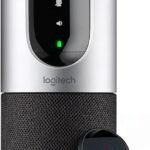 Logitech Connect webcam front view portable camera