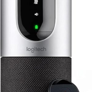 Logitech Connect webcam front view portable camera