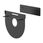 Logitech Tap IP wall mount front view installation