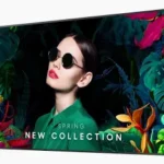 SAMSUNG 85-Inch Crystal UHD Signage QMC – LH85QMCEBGCXUE