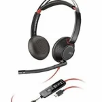 Poly Blackwire 5220 Stereo USB-C Headset + 3.5mm Plug + USB-C/A Adapter (Bulk)